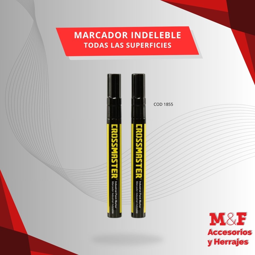 Marcador Indeleble Crossmaster 